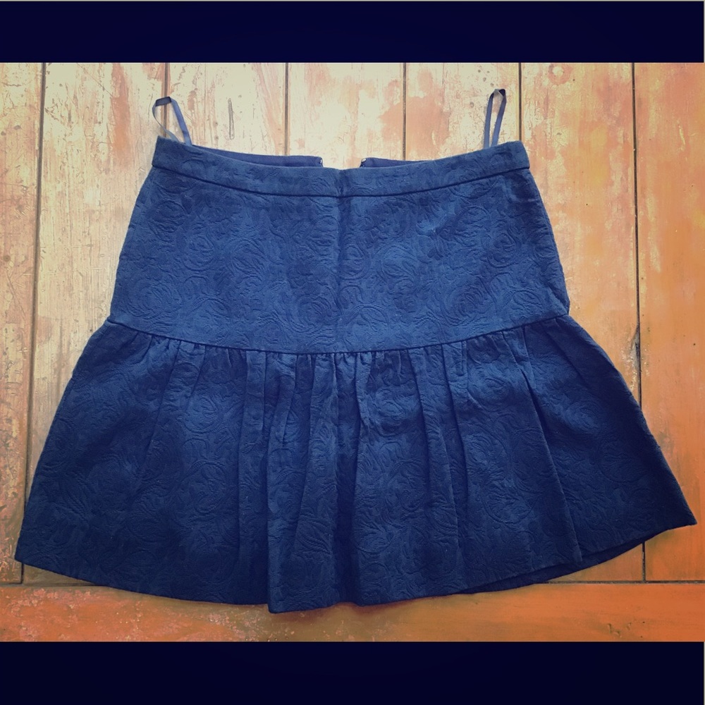 *BOGO* J Crew Size 2 Navy Drop Waist Skirt